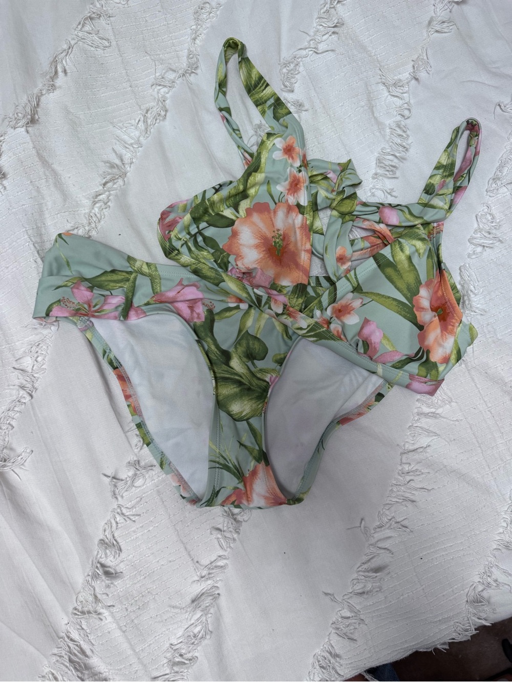 Kona Sol Floral Bikini Set